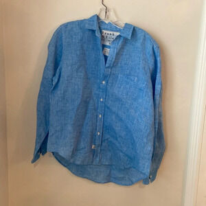 Frank & Eileen Blue “Eileen” Long Sleeve Button Down